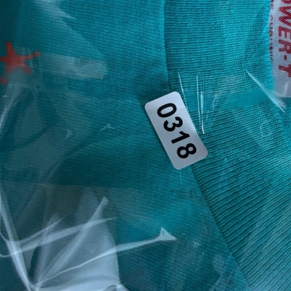 VTG Single Stitch Wearable Art Jeff Low Coyote Dreams Tee Size Large Teal - Picture 10 of 10